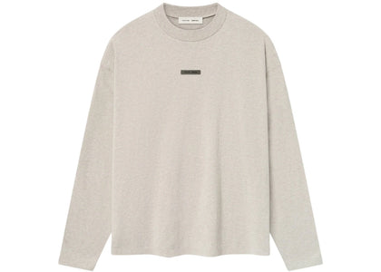 Fear of God Essentials Classic Long Sleeve Tee Heather Stone - product view 2