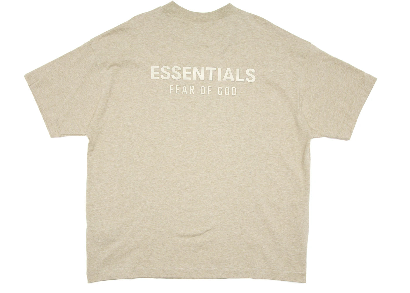 Fear of God Essentials Classic Short Sleeve Tee Heather Stone - vue secondaire B