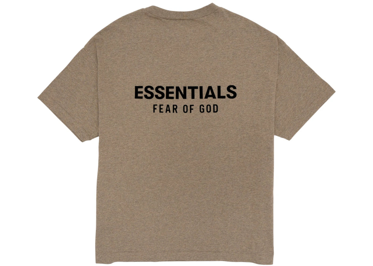 Fear of God Essentials Classic Short Sleeve Tee Homestead Heather - vue secondaire A