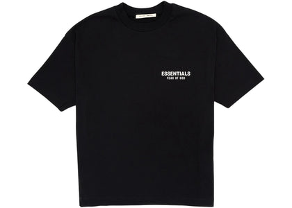 Fear of God Essentials Classic Short Sleeve Tee Jet Black - authentic Fear of God product