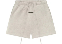 Fear of God Essentials Classic Sweatshort Heather Stone - authentic Fear of God product