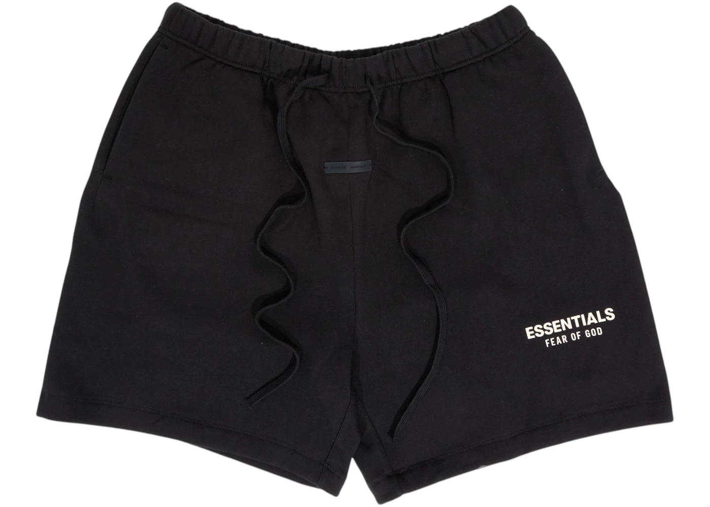 Fear of God Essentials Classic Sweatshort Jet Black - vue 360