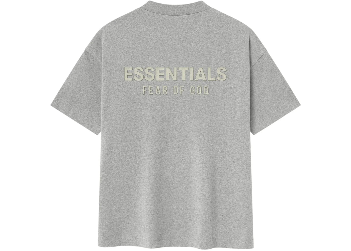 Fear of God Essentials Classic Tee Concrete Heather - vue secondaire B