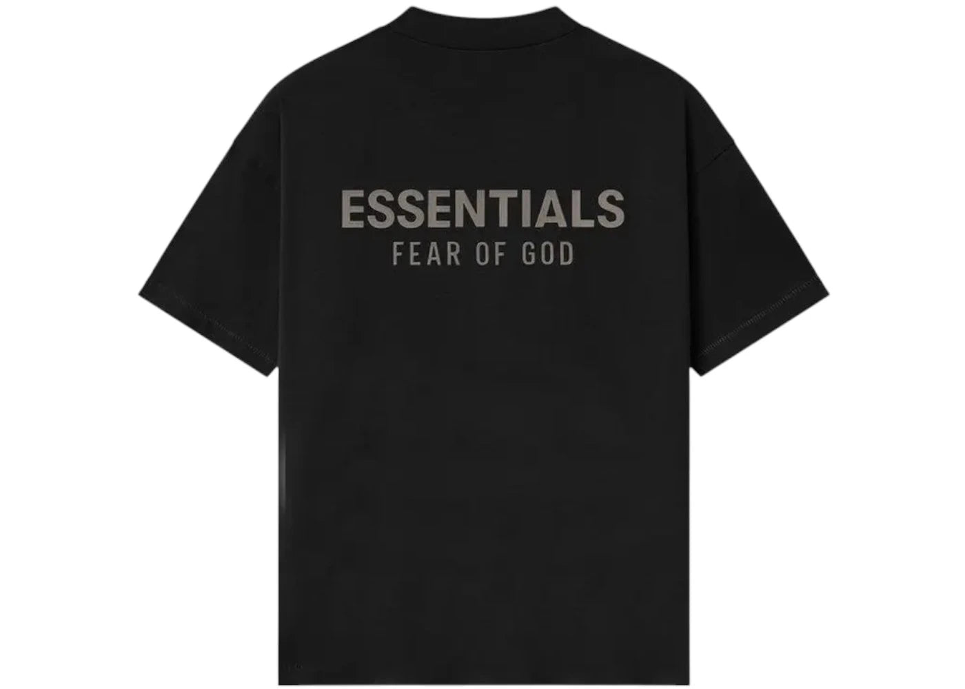 Fear of God Essentials Classic Tee Jet Black - vue secondaire B