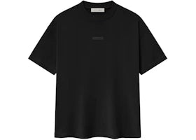 Fear of God Essentials Classic Tee Jet Black - vue 360