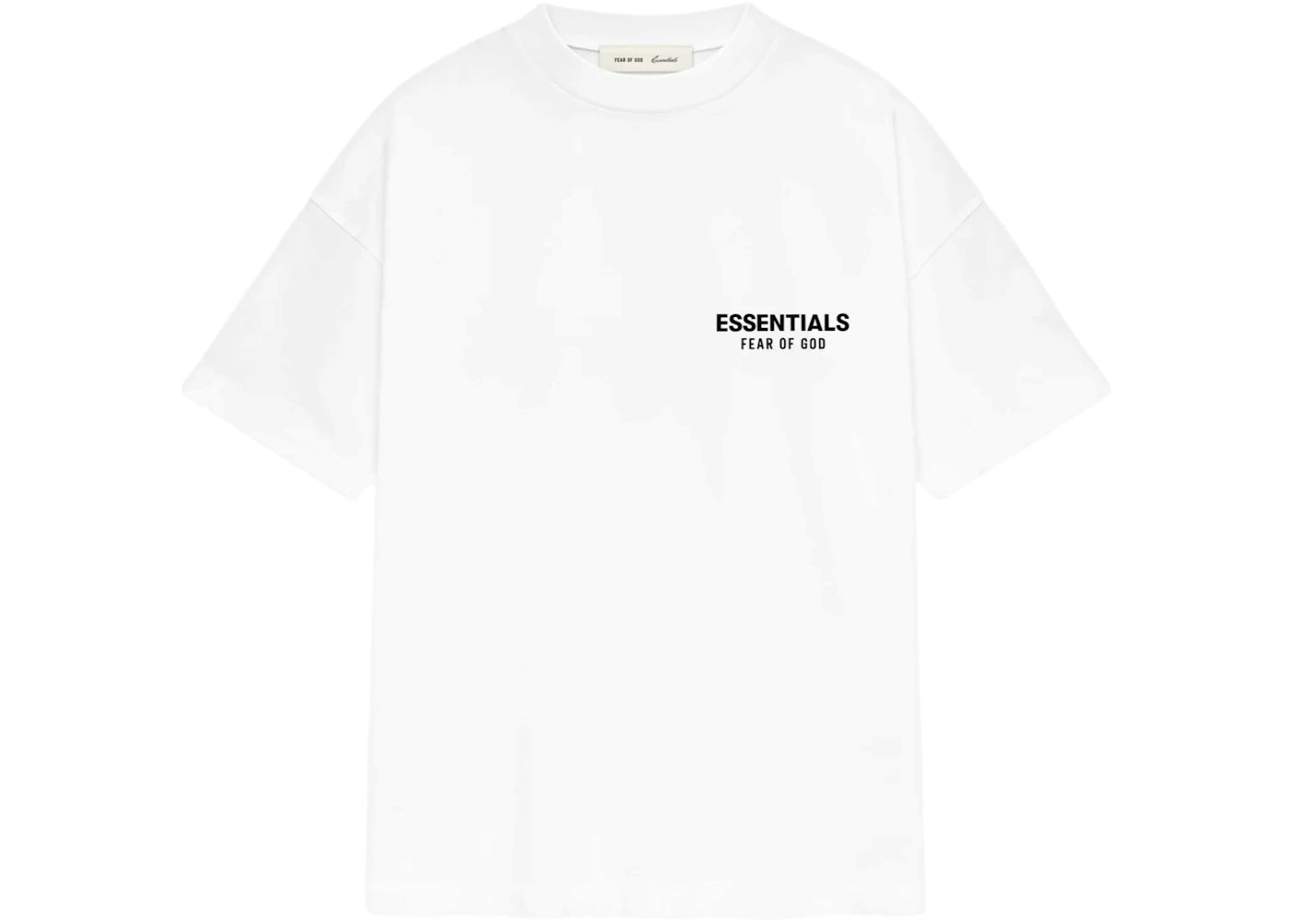 Fear of God Essentials Classic Tee (SS26) Bright White - vue secondaire A