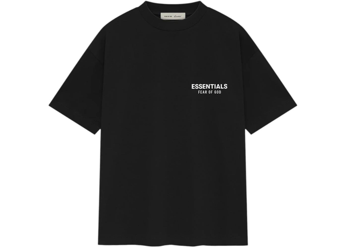 Fear of God Essentials Classic Tee (SS26) Vintage Black - vue secondaire A