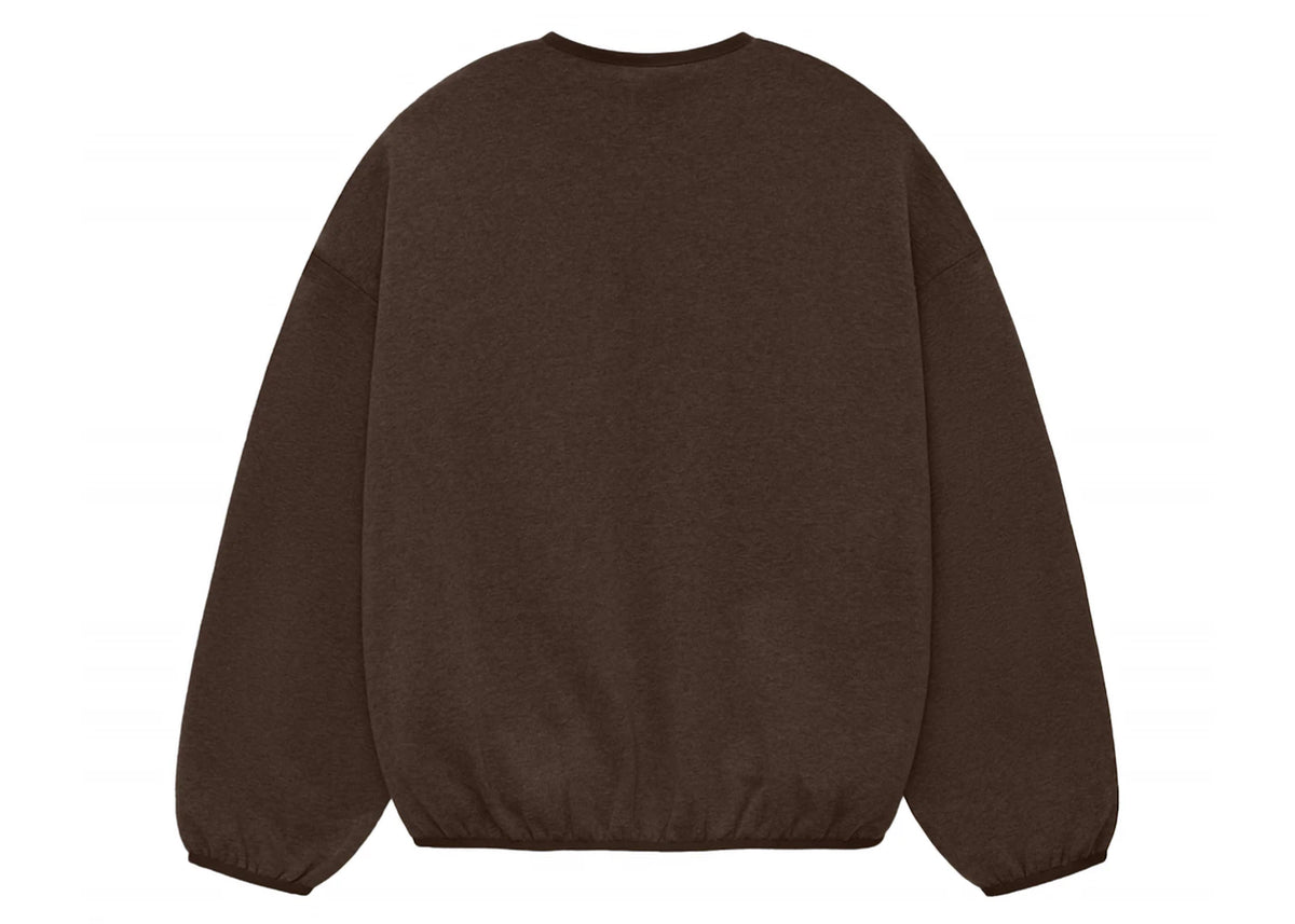 Fear of God Essentials Core Collection Crewneck Heather Wood - vue secondaire B