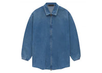 Fear of God Essentials Core Collection Denim Overshirt Medium Wash