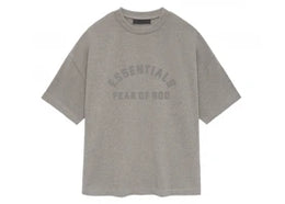 Fear of God Essentials Core Collection Heavy S/S Tee Heather Grey - authentic Fear of God product