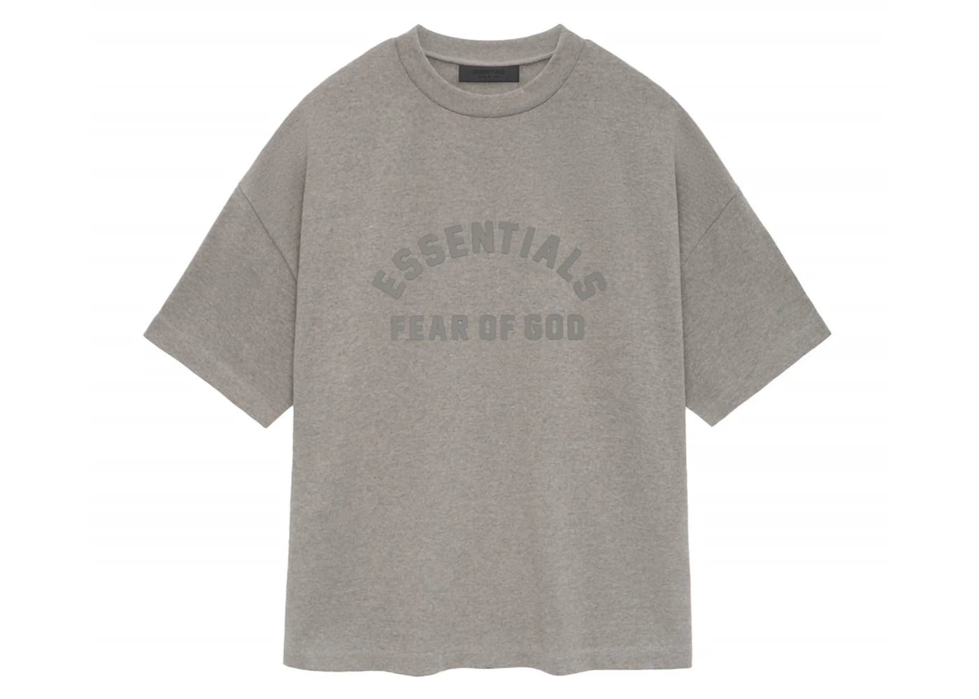 Fear of God Essentials Core Collection Heavy S/S Tee Heather Grey - vue secondaire A