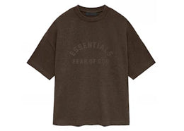 Fear of God Essentials Core Collection Heavy S/S Tee Heather Wood - authentic Fear of God product