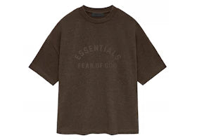Fear of God Essentials Core Collection Heavy S/S Tee Heather Wood