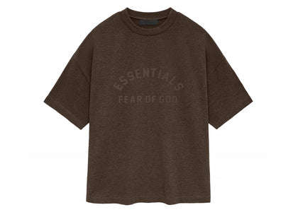 Fear of God Essentials Core Collection Heavy S/S Tee Heather Wood - product view 2