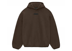 Fear of God Essentials Core Collection Hoodie Heather Wood - authentic Fear of God apparel