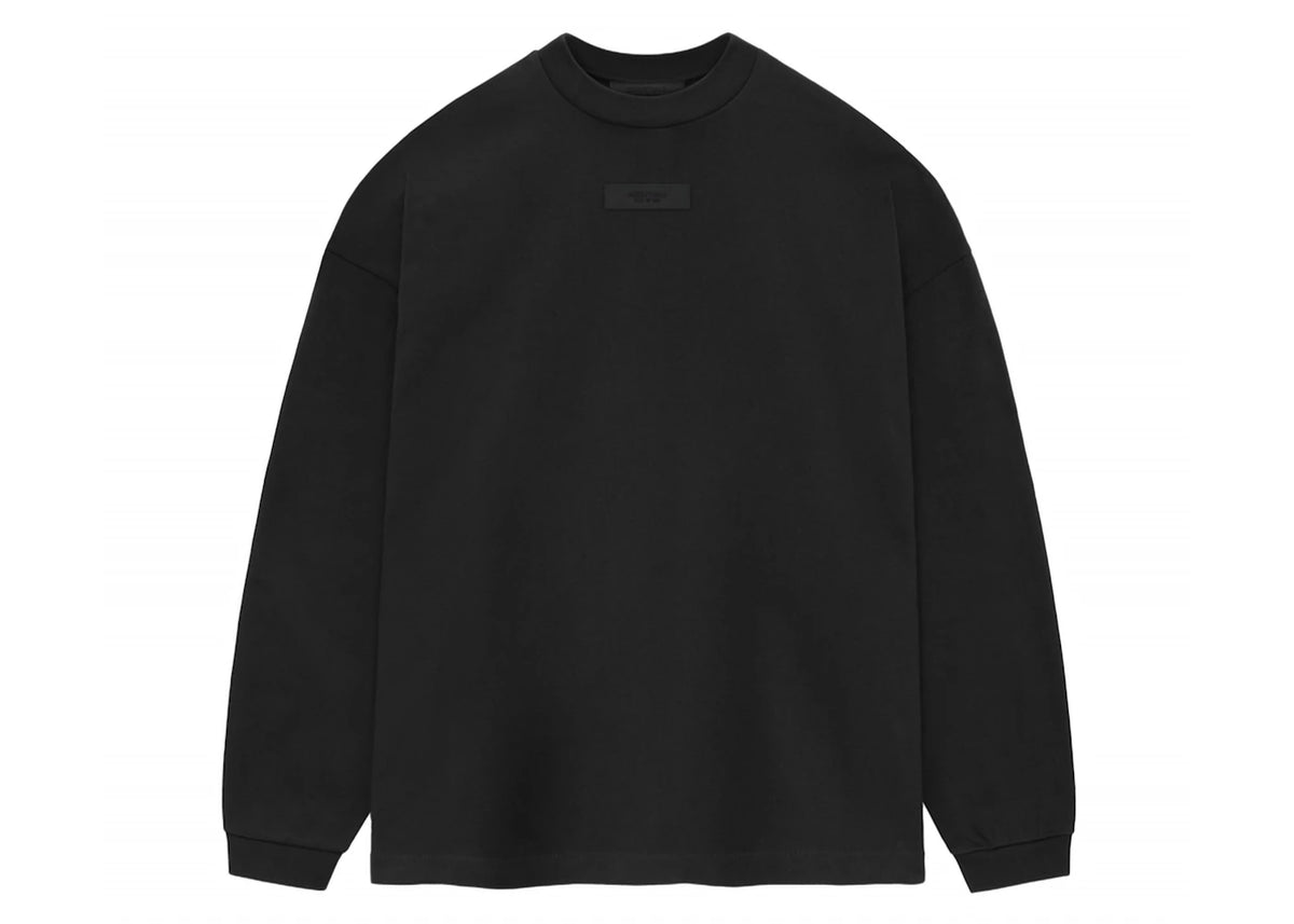 Fear of God Essentials Core Collection L/S Tee Black - vue secondaire A