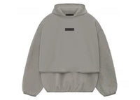 Fear of God Essentials Core Collection Nylon Fleece Hooded Sweatshirt Dust/Heather Grey