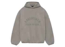 Fear of God Essentials Core Collection Nylon Fleece Hoodie Heather Grey/Dust