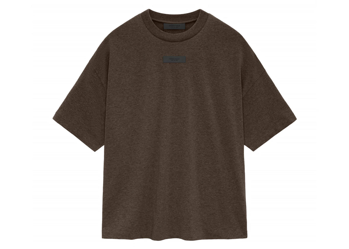 Fear of God Essentials Core Collection S/S Tee Heather Wood - vue 360
