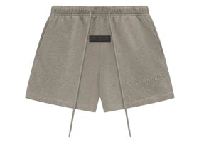 Fear of God Essentials Core Collection Sweatshort Heather Grey - vue 360