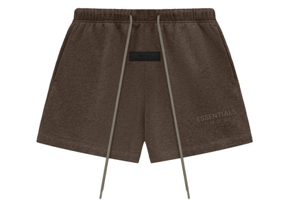 Fear of God Essentials Core Collection Sweatshort Heather Wood - product view 2
