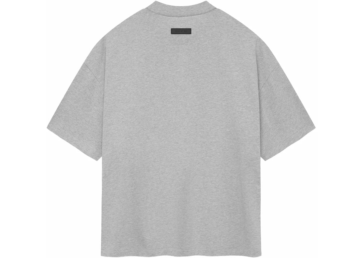Fear of God Essentials Crewneck Tee Light Heather Grey - vue secondaire A