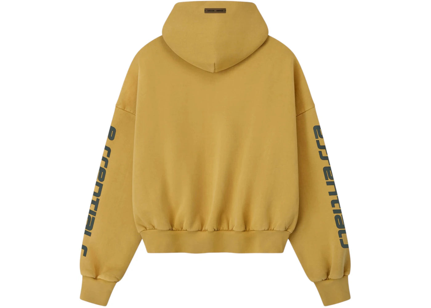 Fear of God Essentials Cropped Relaxed Hoodie Canyon - vue secondaire B