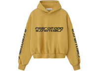 Fear of God Essentials Cropped Relaxed Hoodie Canyon