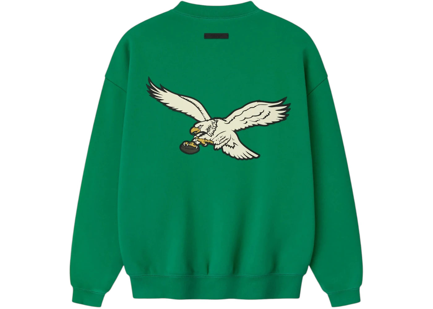Fear of God Essentials Eagles Sport Crewneck Golf Green - vue secondaire B