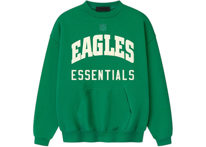 Fear of God Essentials Eagles Sport Crewneck Golf Green - product view 2