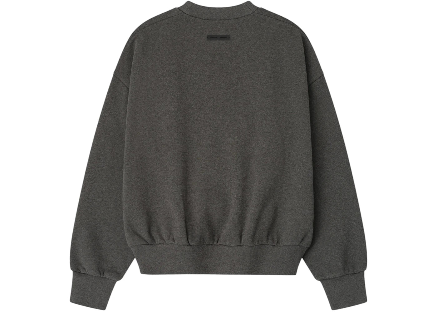 Fear of God Essentials Embossed Classic Crewneck Sweatshirt Charcoal Heather - vue secondaire A