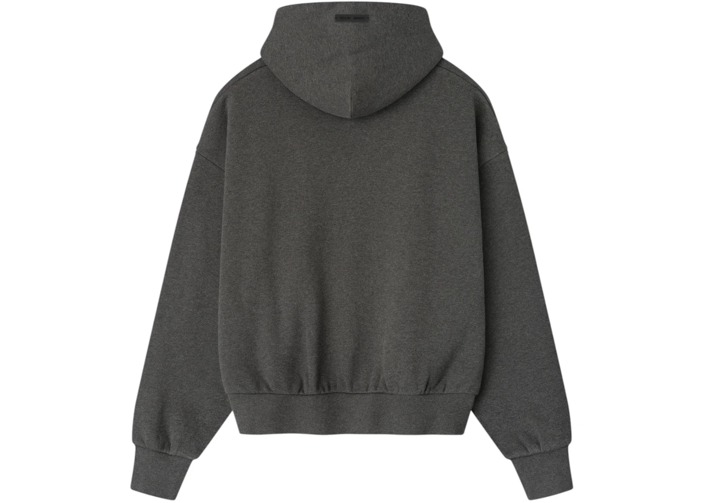 Fear of God Essentials Embossed Essentials Classic Hoodie Charcoal Heather - vue secondaire B