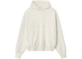 Fear of God Essentials Embossed Essentials Classic Hoodie Oatmeal Heather
