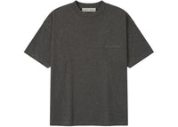 Fear of God Essentials Embroidered Classic Short Sleeve Tee Charcoal Heather