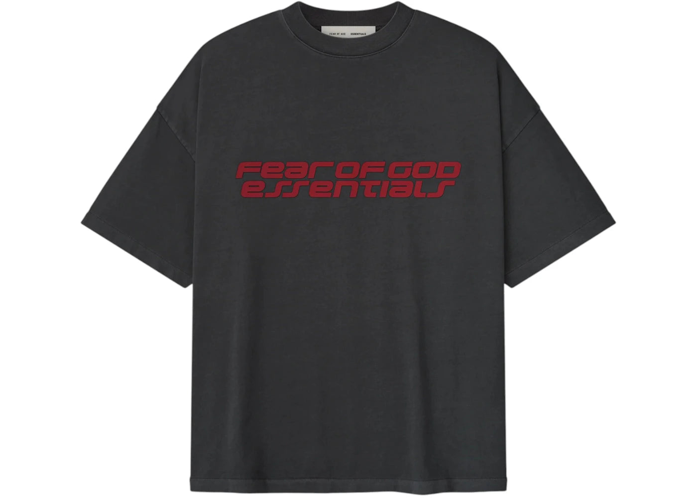Fear of God Essentials 90's Tee Iron Grey - vue 360