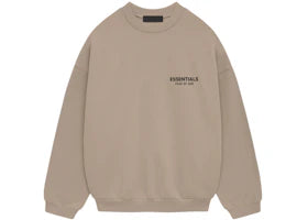Fear of God Essentials Fleece Crewneck Desert Sand