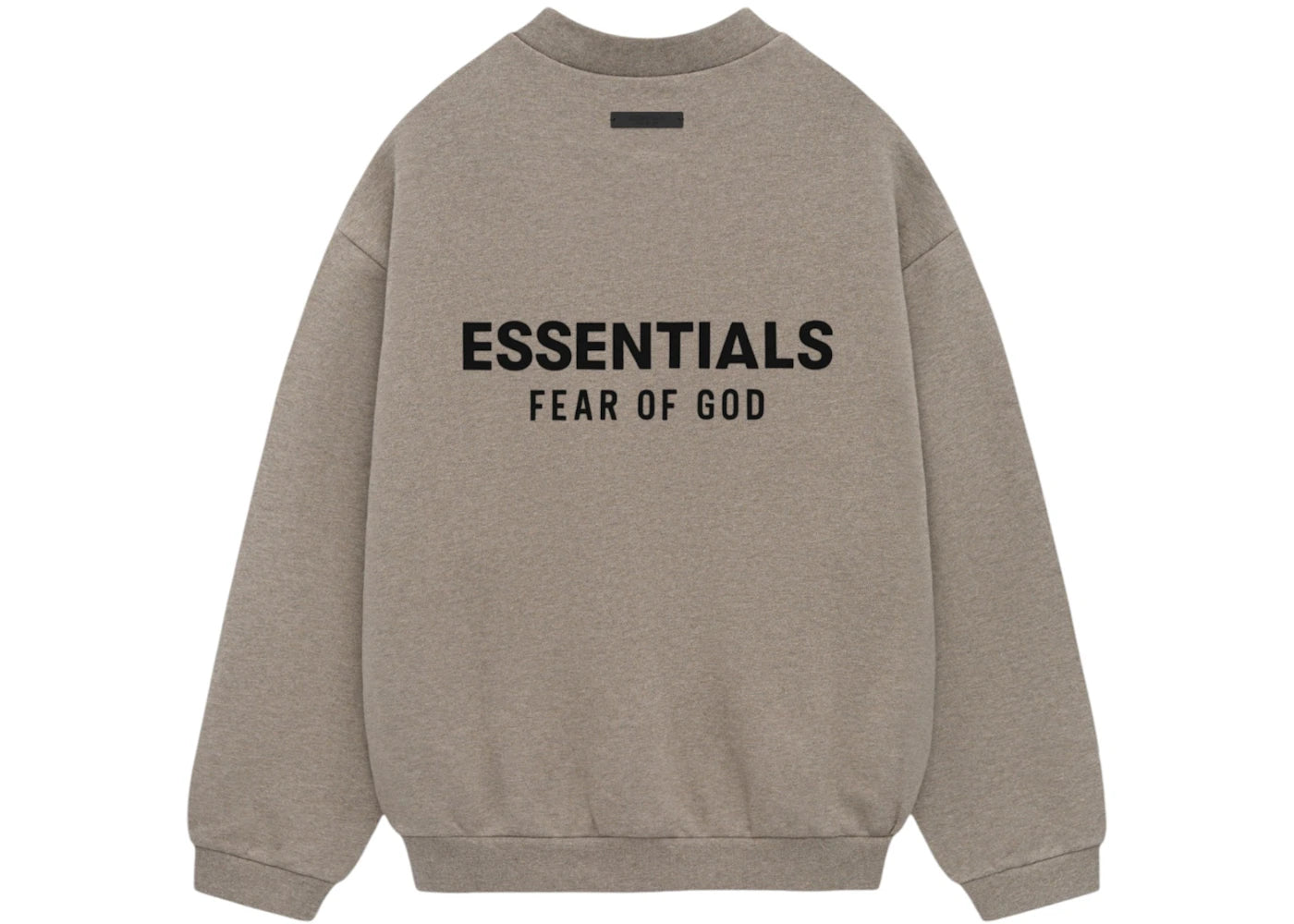 Fear of God Essentials Fleece Crewneck (FW24) Heather Gray - vue secondaire A