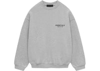 Fear of God Essentials Fleece Crewneck Light Heather Gray