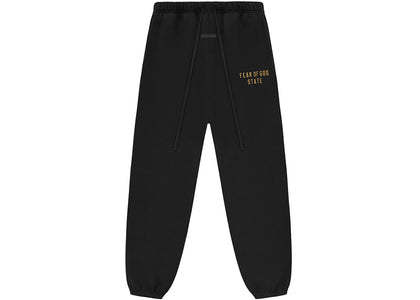 Fear of God Essentials Fleece Essential Sweatpant Black - authentic Fear of God product