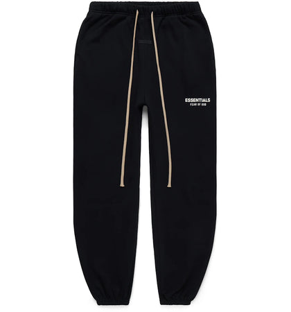 Fear of God Essentials Fleece Essential Sweatpant (FW24) Black - authentic Fear of God product
