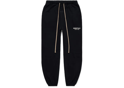 Fear of God Essentials Fleece Essential Sweatpant (FW24) Black - authentic Fear of God product