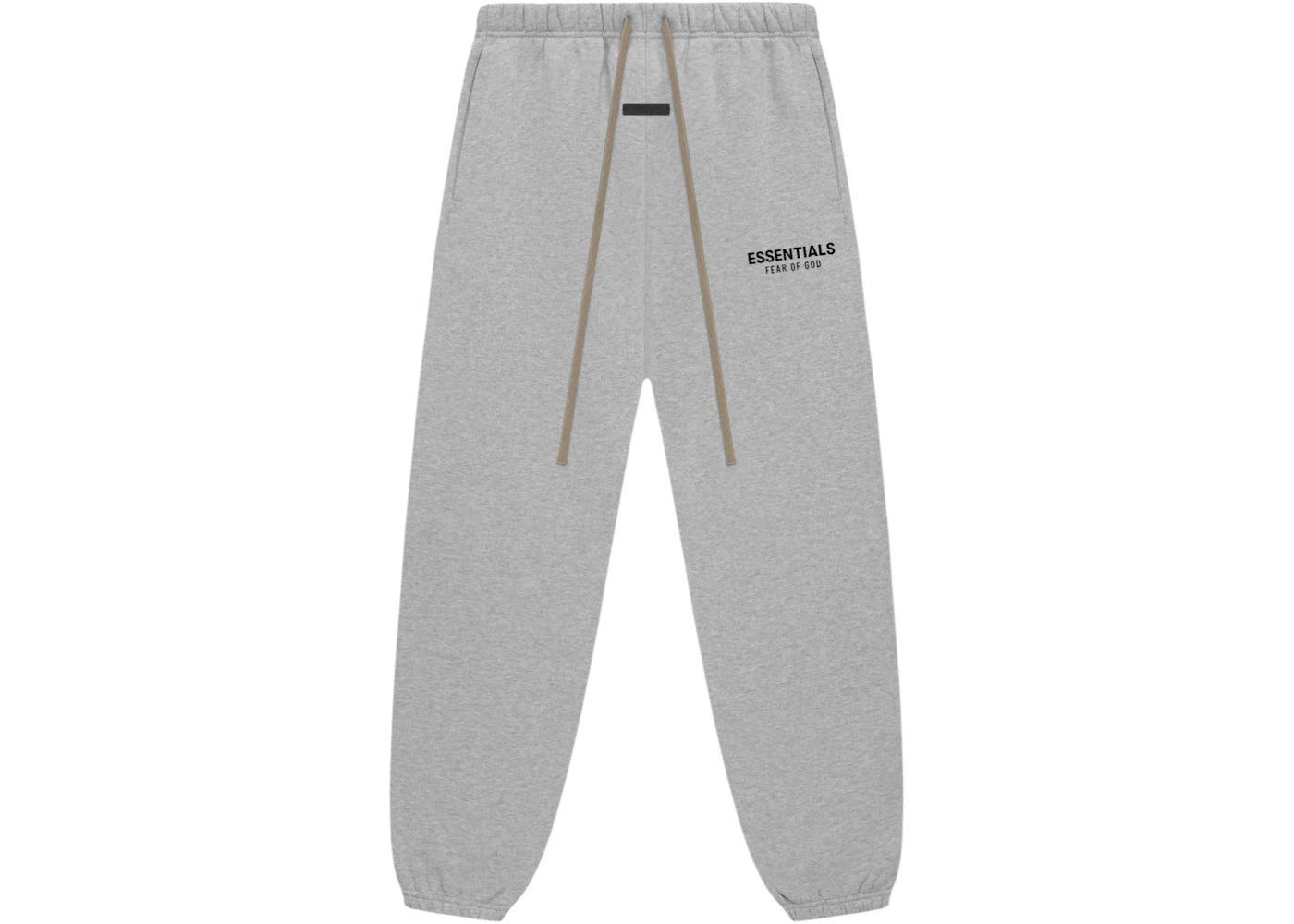 Fear of God Essentials Fleece Essential Sweatpant Light Heather Gray - vue 360