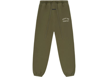 Fear of God Essentials Fleece Essential Sweatpant Military - authentic Fear of God product