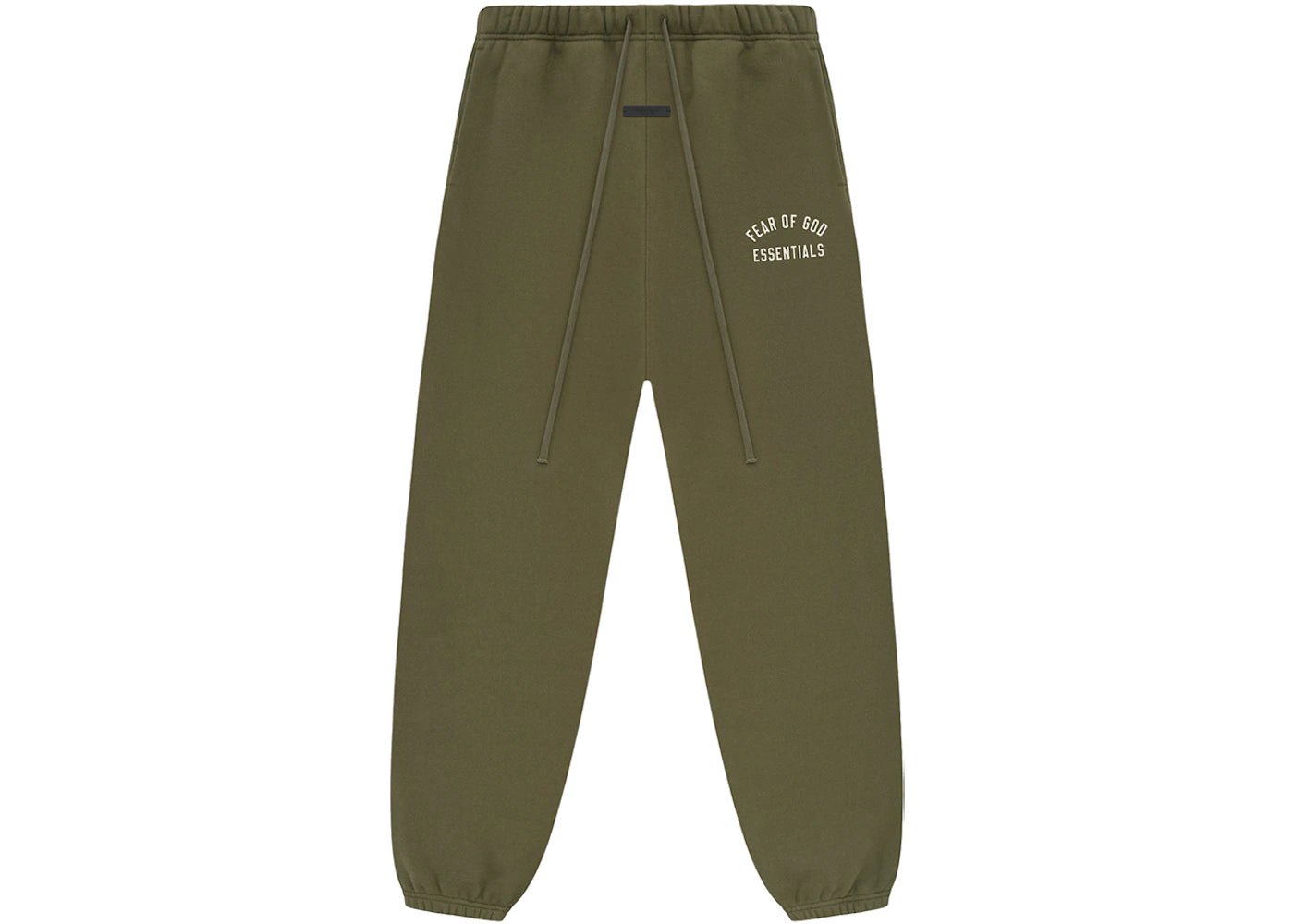 Fear of God Essentials Fleece Essential Sweatpant Military - vue 360