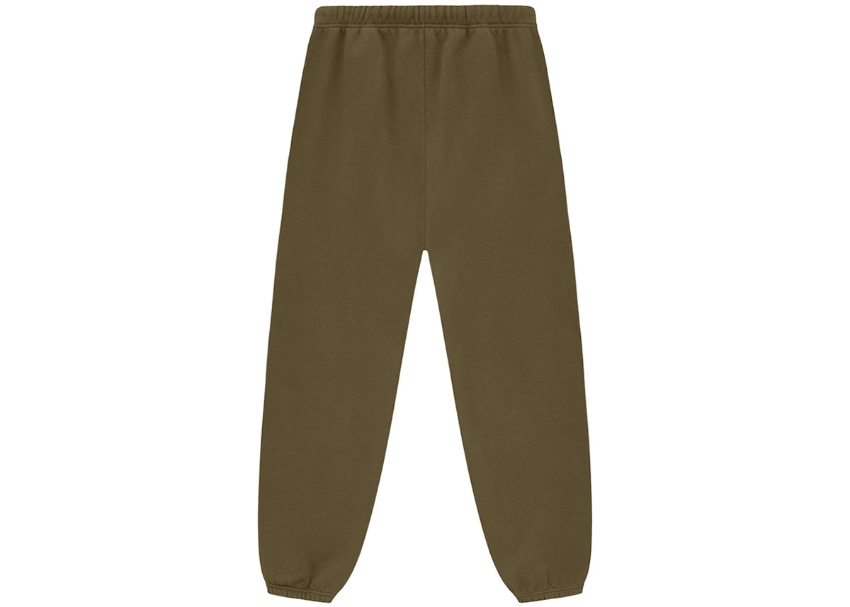 Fear of God Essentials Fleece Essential Sweatpant Olive - vue secondaire A