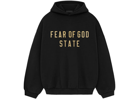 Fear of God Essentials Fleece Hoodie Black sneakers - authentic Fear of God shoes