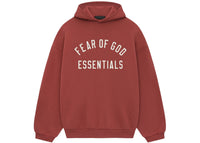 Fear of God Essentials Fleece Hoodie Crimson