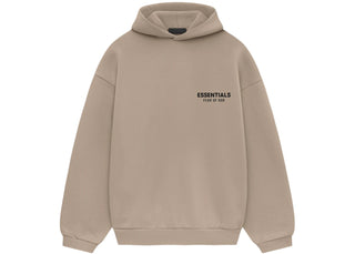 Fear of God Essentials Fleece Hoodie Desert Sand - authentic Fear of God apparel