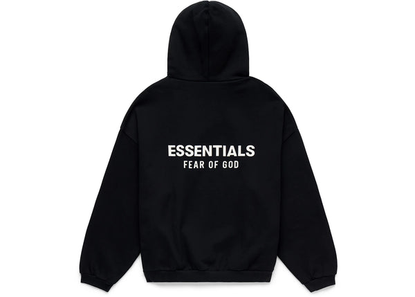 Fear of God Essentials Fleece Hoodie (FW24) Black