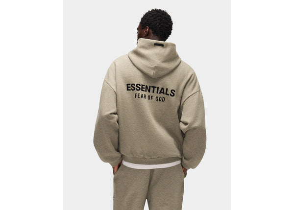 Fear of God Essentials Fleece Hoodie (FW24) Heather Gray